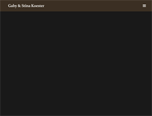 Tablet Screenshot of gabykoester-frisuren.de